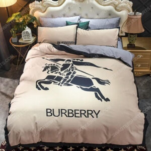 Burberry Symbol Full Print Duvet Cover Bedding Set