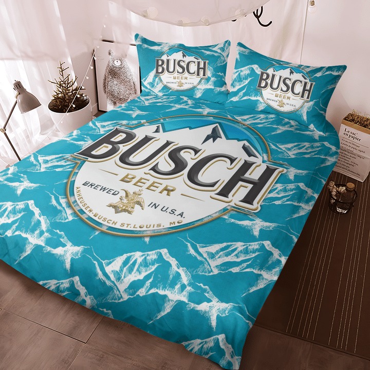 Busch Beer Vintage Bedding Set Busch Beer Vintage Bedding Set