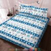 Busch Latte Christmas Quilt Bedding Set