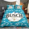 Busch Light Beer Drinking Bedding Set