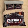 Call Of Duty Black Ops Duvet Cover and Pillowcase Set Bedding Set