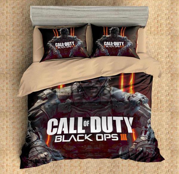 Call Of Duty Black Ops Duvet Cover and Pillowcase Set Bedding Set Call Of Duty Black Ops Duvet Cover and Pillowcase Set Bedding Set