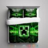 Call Of Duty Minecraft Creeper Bedding Set