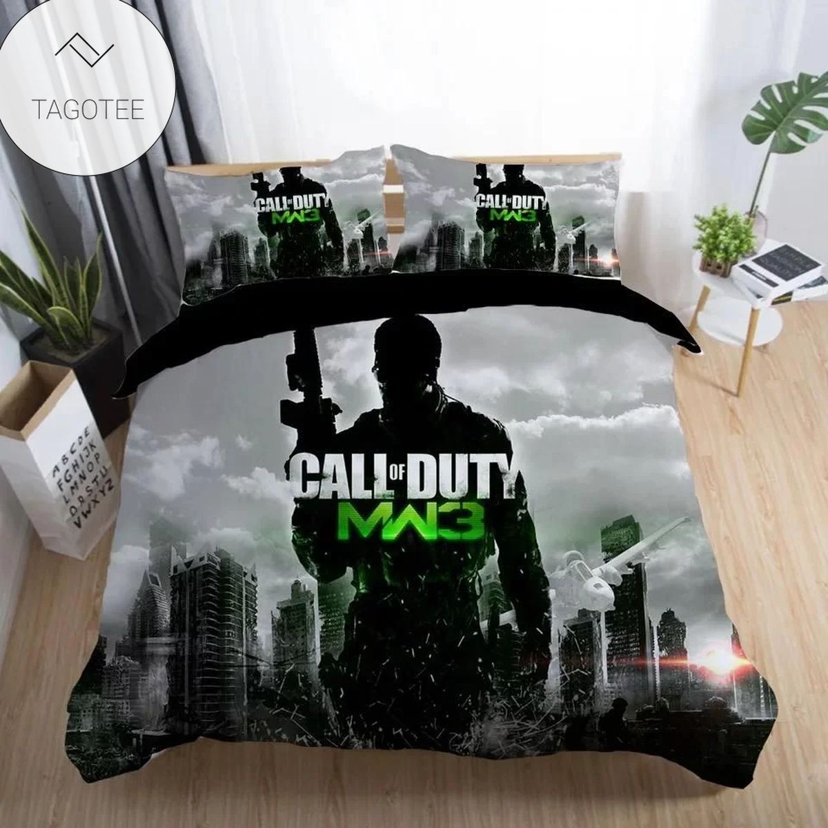 Call Of Duty Mm3 Bedding Set (Duvet Cover & Pillow Cases)- Call Of Duty Mm3 Bedding Set (Duvet Cover & Pillow Cases)-