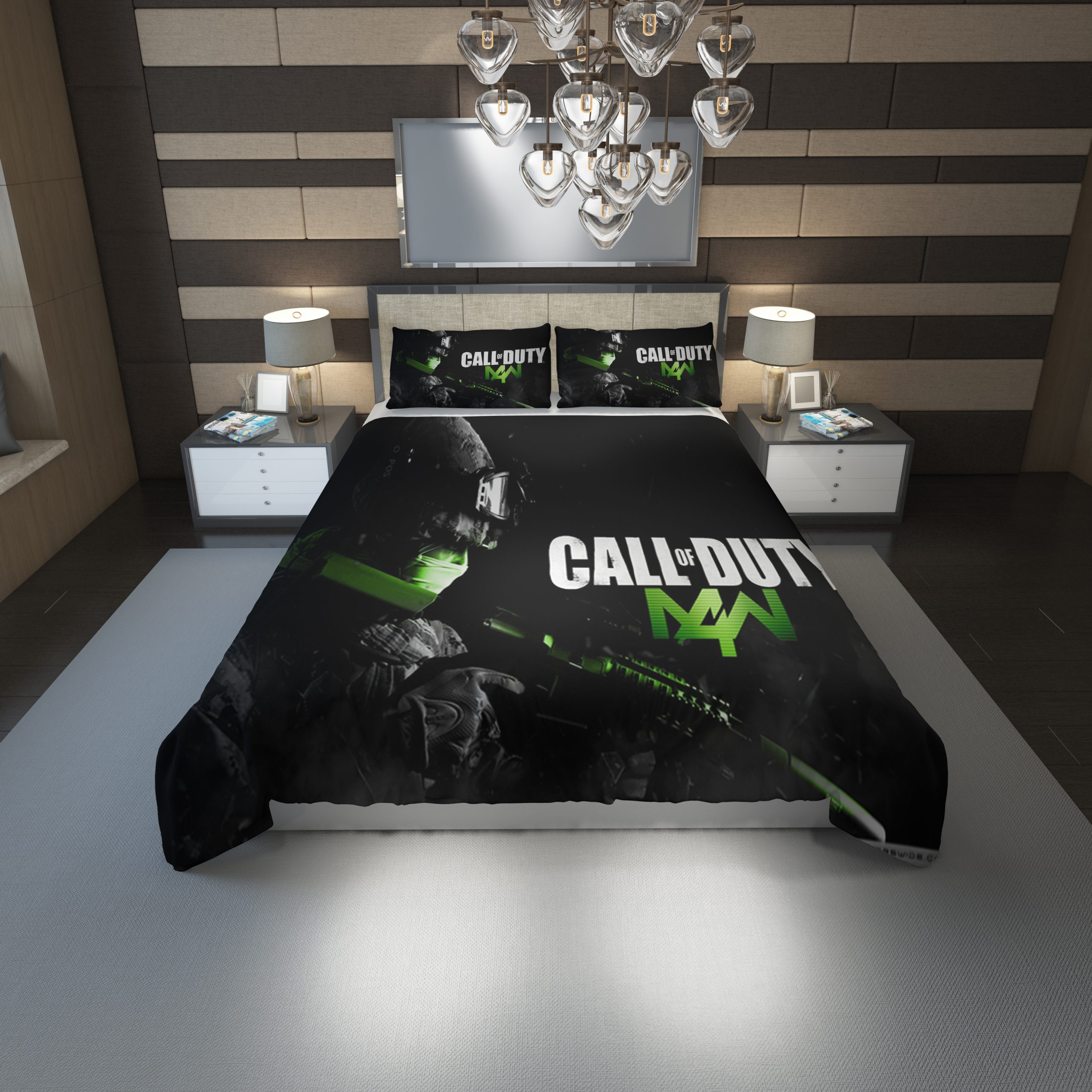Call Of Duty Modern Warfare 2019 13 Duvet Cover and Pillowcase Set Bedding Set Call Of Duty Modern Warfare 2019 13 Duvet Cover and Pillowcase Set Bedding Set