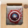 Captain America Avengers Shield #1692 Bedding Set (Duvet Cover & Pillowcases)