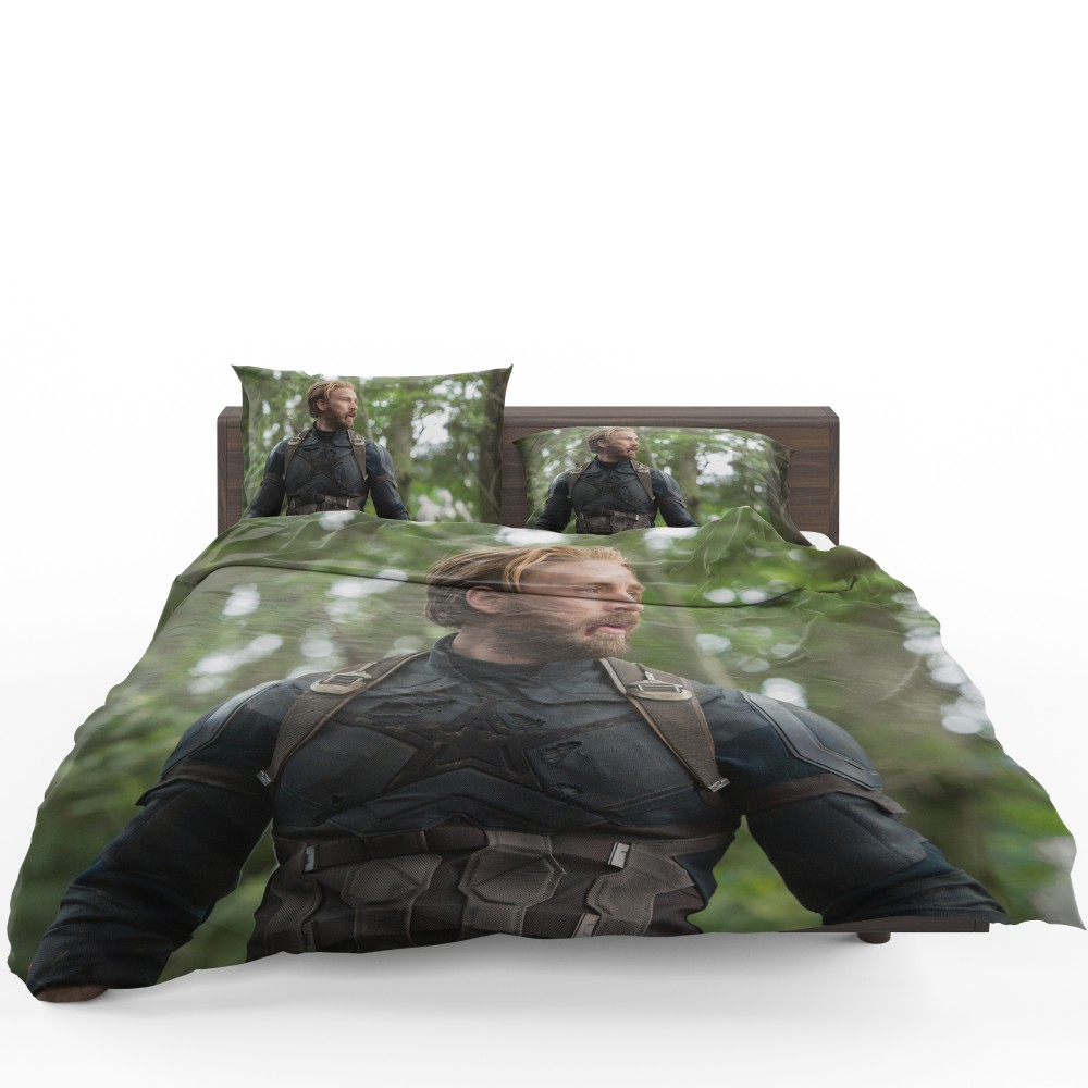 Captain-America-Chris-Evans-Avengers-Infinity-War-Bedding-Set-1