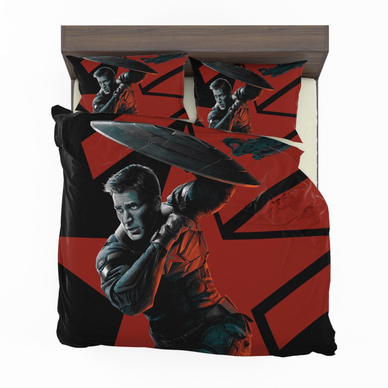 Captain-America-Chris-Evans-Marvel-Comics-Bedding-Set-1