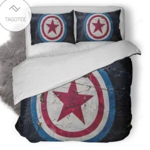 Captain America Duvet Cover Bedding Set