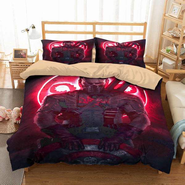 Captain America Duvet Cover and Pillowcase Set Bedding Set 783 Captain America Duvet Cover and Pillowcase Set Bedding Set 783