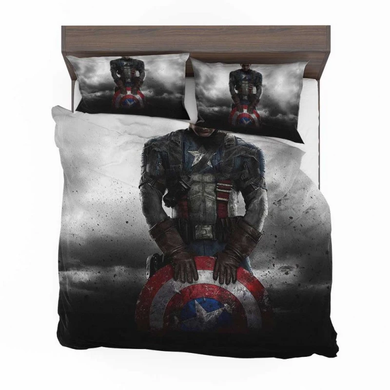 Captain-America-The-First-Avenger-Film-Steve-Rogers-Shield-Bedding-Set-1