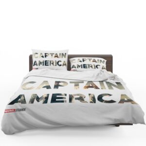 Captain America The First Avenger Movie Bedding Set