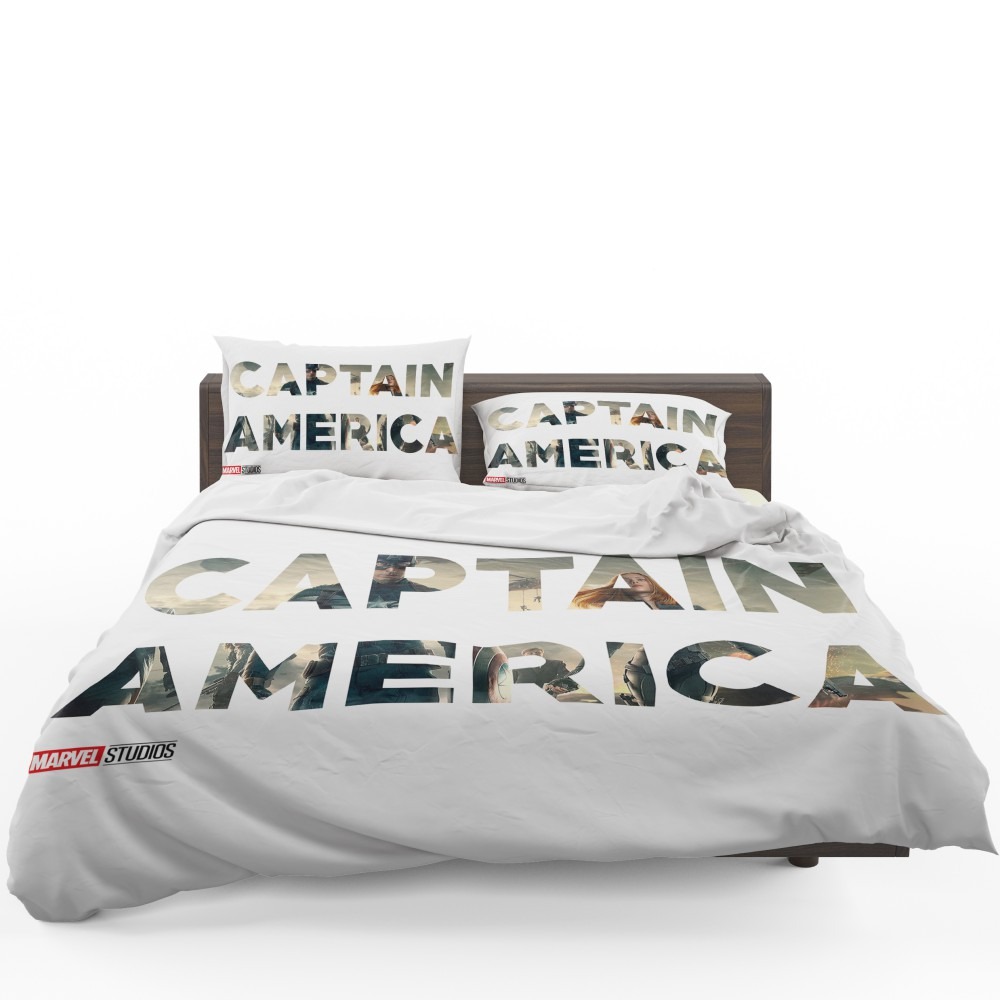 Captain America The First Avenger Movie Bedding Set Captain America The First Avenger Movie Bedding Set
