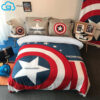 Captain America’S Shield Duvet Cover Bedding Sets