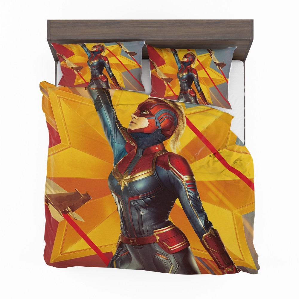 Captain-Marvel-Movie-Brie-Larson-Avenger-Bedding-Set-1