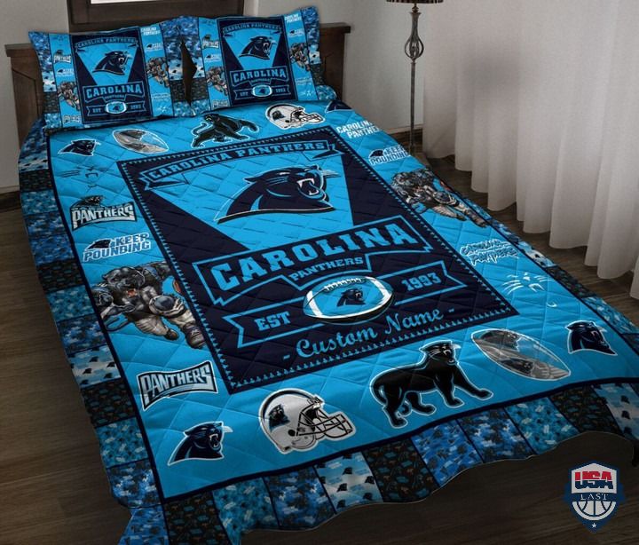 Carolina-Panthers-Nfl-Logo-History-Personalized-Bedding-Set-1