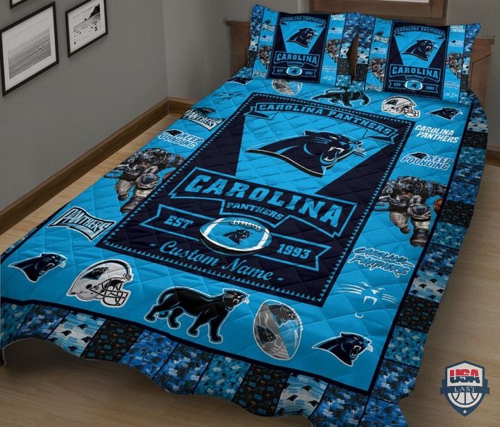 Carolina-Panthers-Nfl-Logo-History-Personalized-Bedding-Set-2