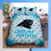 Carolina Panthers Quilt Bedding Set
