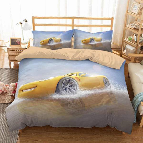 Cars 3 Duvet Cover and Pillowcase Set Bedding Set Cars 3 Duvet Cover and Pillowcase Set Bedding Set