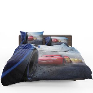 Cars 3 Movie Cruz Ramirez Jackson Storm Lightning McQueen Bedding Set