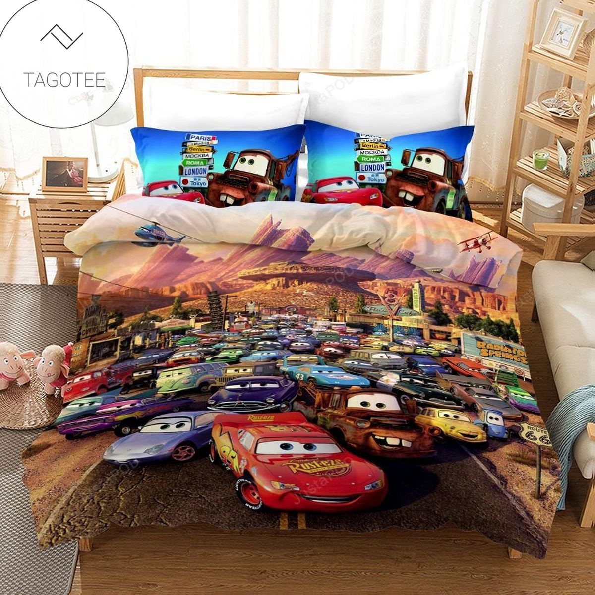 Cars On The Race Characters Of Cars 3 3D Printed Bedding Set (Duvet Cover & Pillow Cases) Cars On The Race Characters Of Cars 3 3D Printed Bedding Set (Duvet Cover & Pillow Cases)
