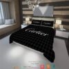 Cartier Black Bedding Set