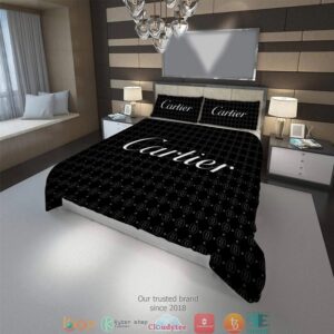 Cartier Black Bedding Set