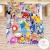 Cartoon Characters Bedding Set