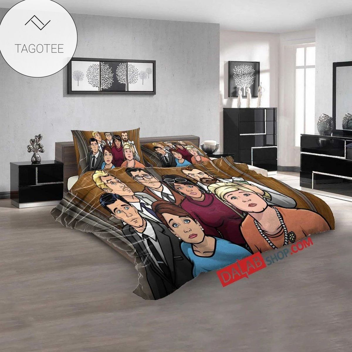 Cartoon Movies Archer N 3D Duvet Cover Bedroom Sets Bedding Sets Cartoon Movies Archer N 3D Duvet Cover Bedroom Sets Bedding Sets