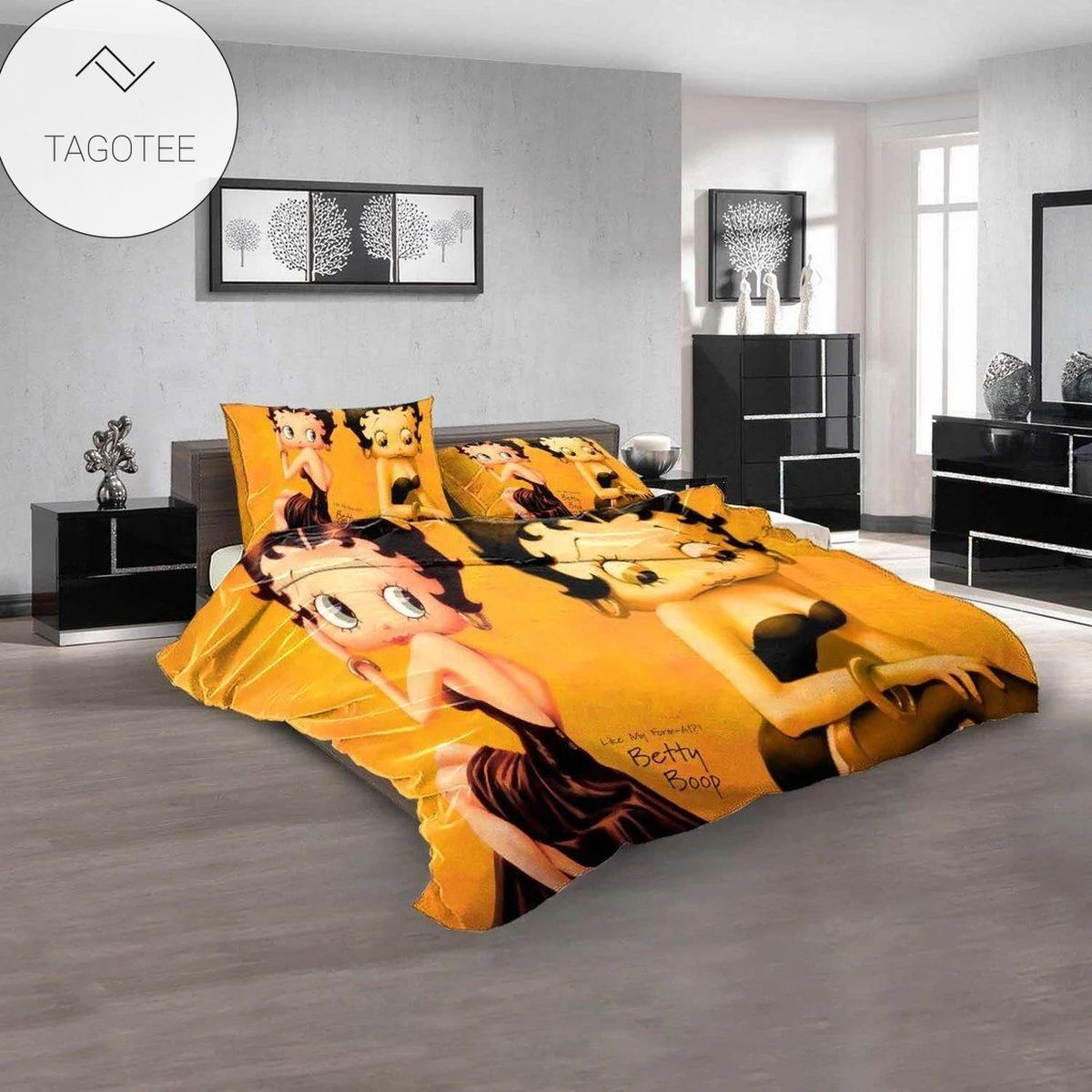 Cartoon Movies Betty Boop N 3D Duvet Cover Bedding Sets Cartoon Movies Betty Boop N 3D Duvet Cover Bedding Sets