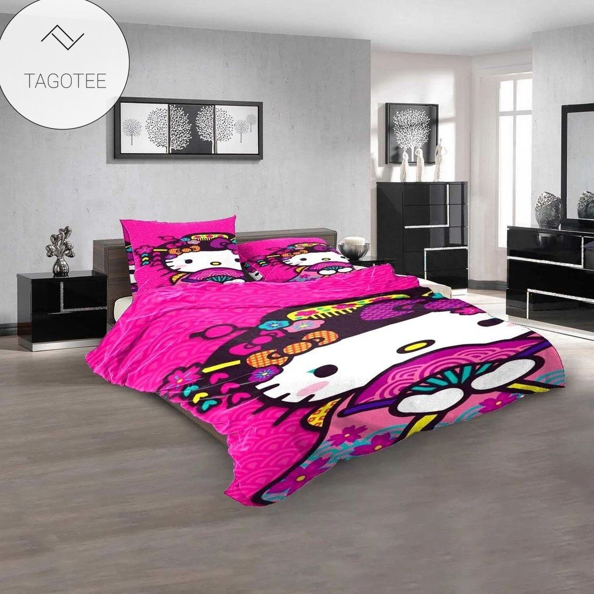 Cartoon Movies Hello Kitty’S Furry Tale Theater D 3D Bedding Sets (Duvet Cover & Pillow Cases) Cartoon Movies Hello Kitty’S Furry Tale Theater D 3D Bedding Sets (Duvet Cover & Pillow Cases)