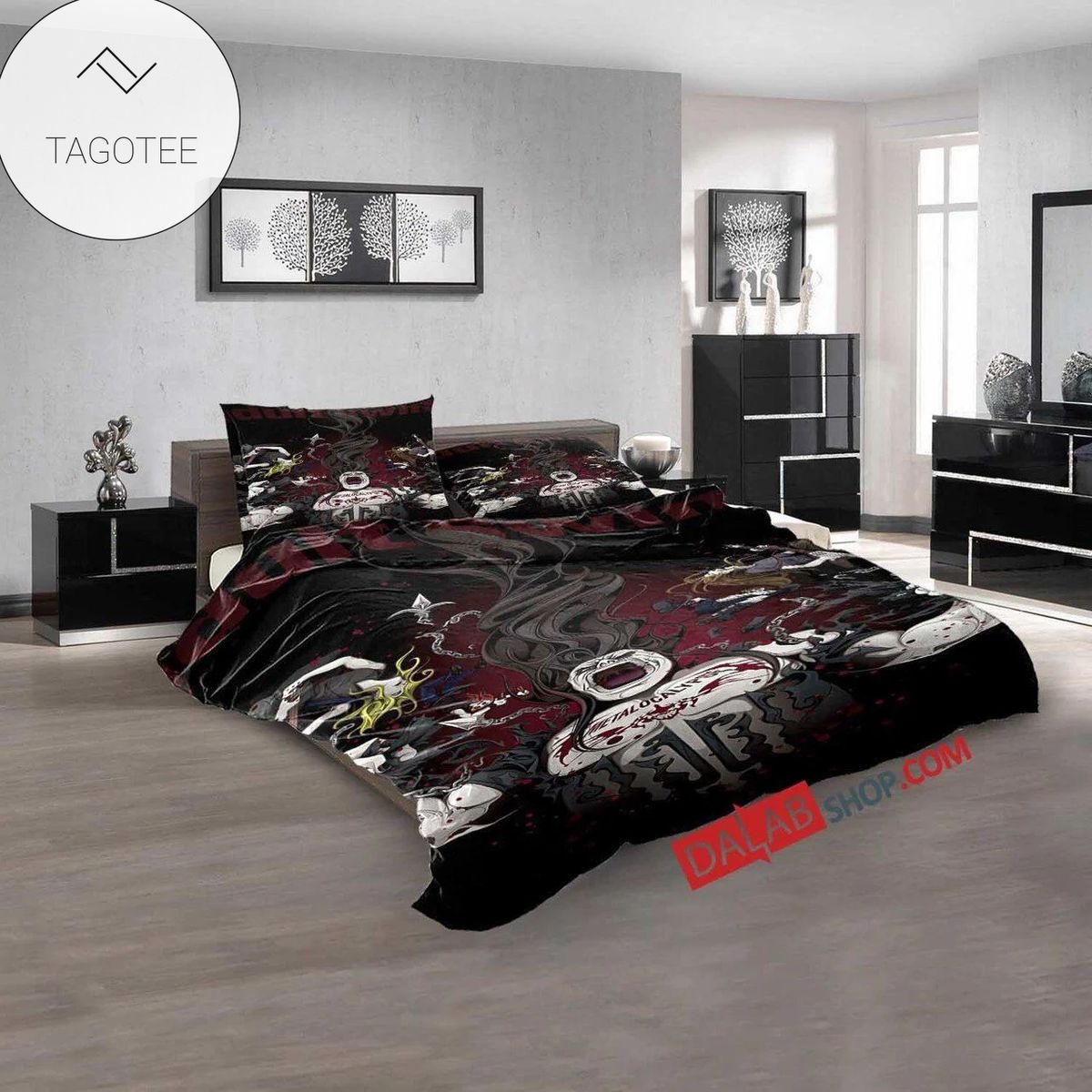 Cartoon Movies Metalocalypse D 3D Duvet Cover Bedroom Sets Bedding Sets Cartoon Movies Metalocalypse D 3D Duvet Cover Bedroom Sets Bedding Sets