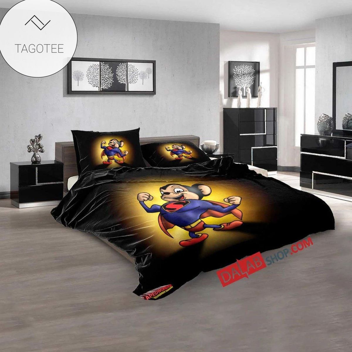 Cartoon Movies Mighty Mouse N 3D Duvet Cover Bedroom Sets Bedding Sets Cartoon Movies Mighty Mouse N 3D Duvet Cover Bedroom Sets Bedding Sets