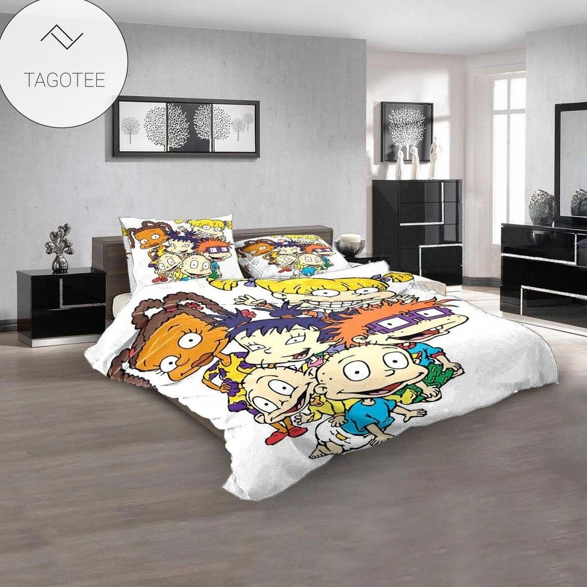 Cartoon Movies Rugrats 3D Bedding Set (Duvet Cover & Pillow Cases) Cartoon Movies Rugrats 3D Bedding Set (Duvet Cover & Pillow Cases)