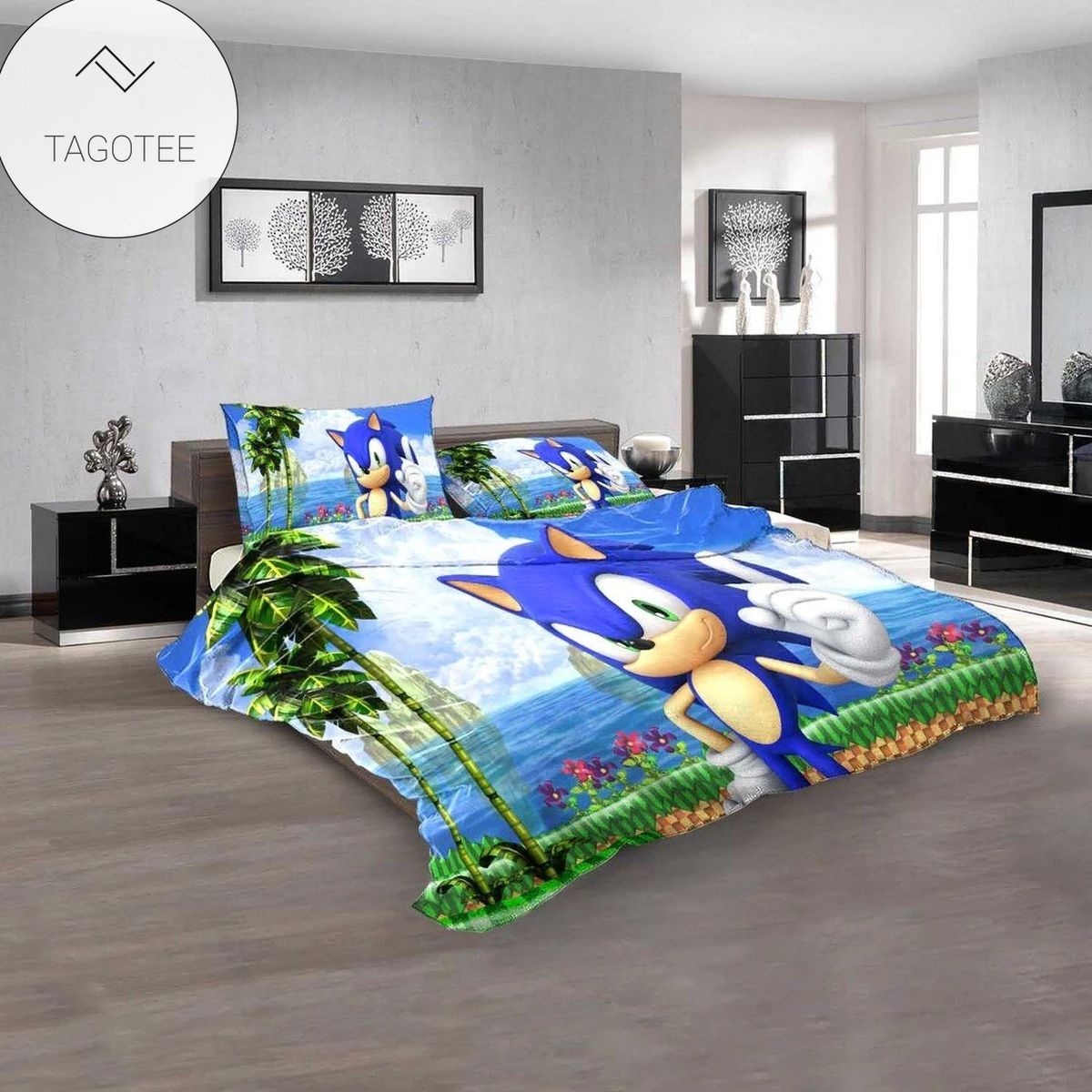 Cartoon Movies Sonic The Hedgehog N 3D Duvet Cover Bedding Sets Cartoon Movies Sonic The Hedgehog N 3D Duvet Cover Bedding Sets
