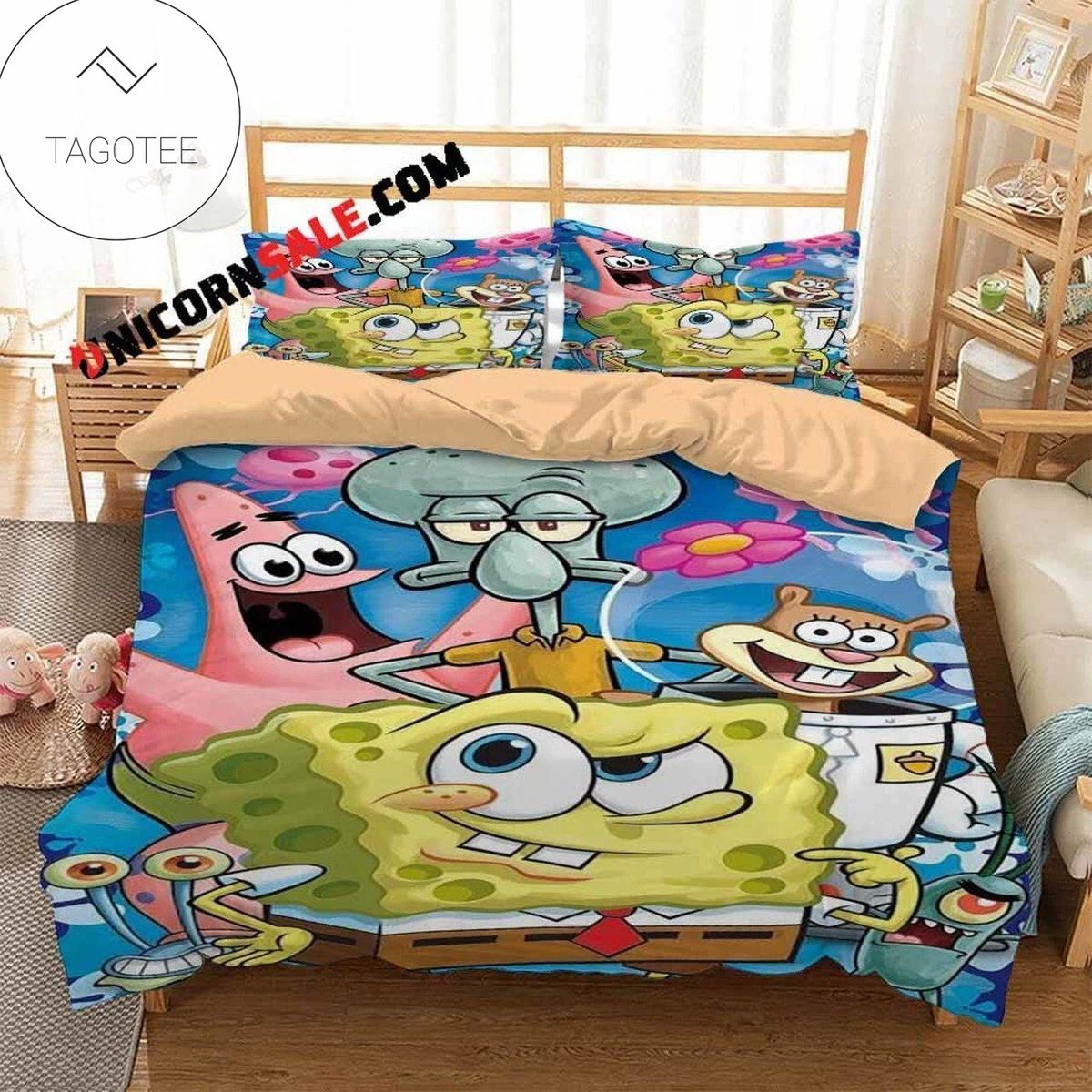 Cartoon Movies Spongebob Squarepants 3D Duvet Cover Bedding Set Cartoon Movies Spongebob Squarepants 3D Duvet Cover Bedding Set