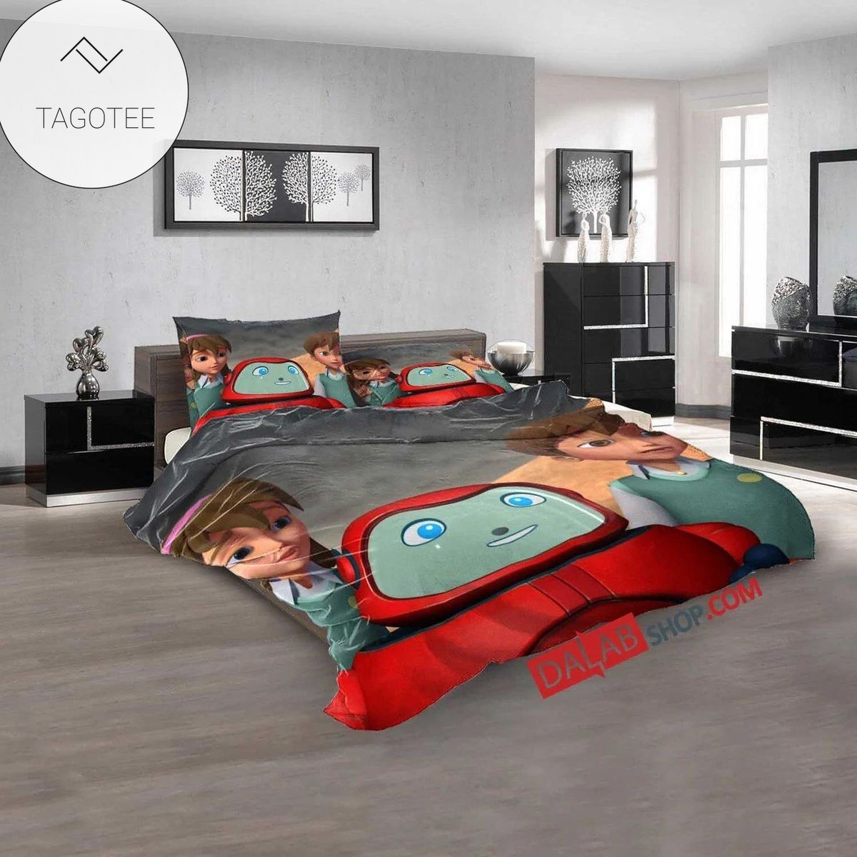 Cartoon Movies Superbook V 3D Customized Duvet Cover Bedroom Sets Bedding Sets- Cartoon Movies Superbook V 3D Customized Duvet Cover Bedroom Sets Bedding Sets-