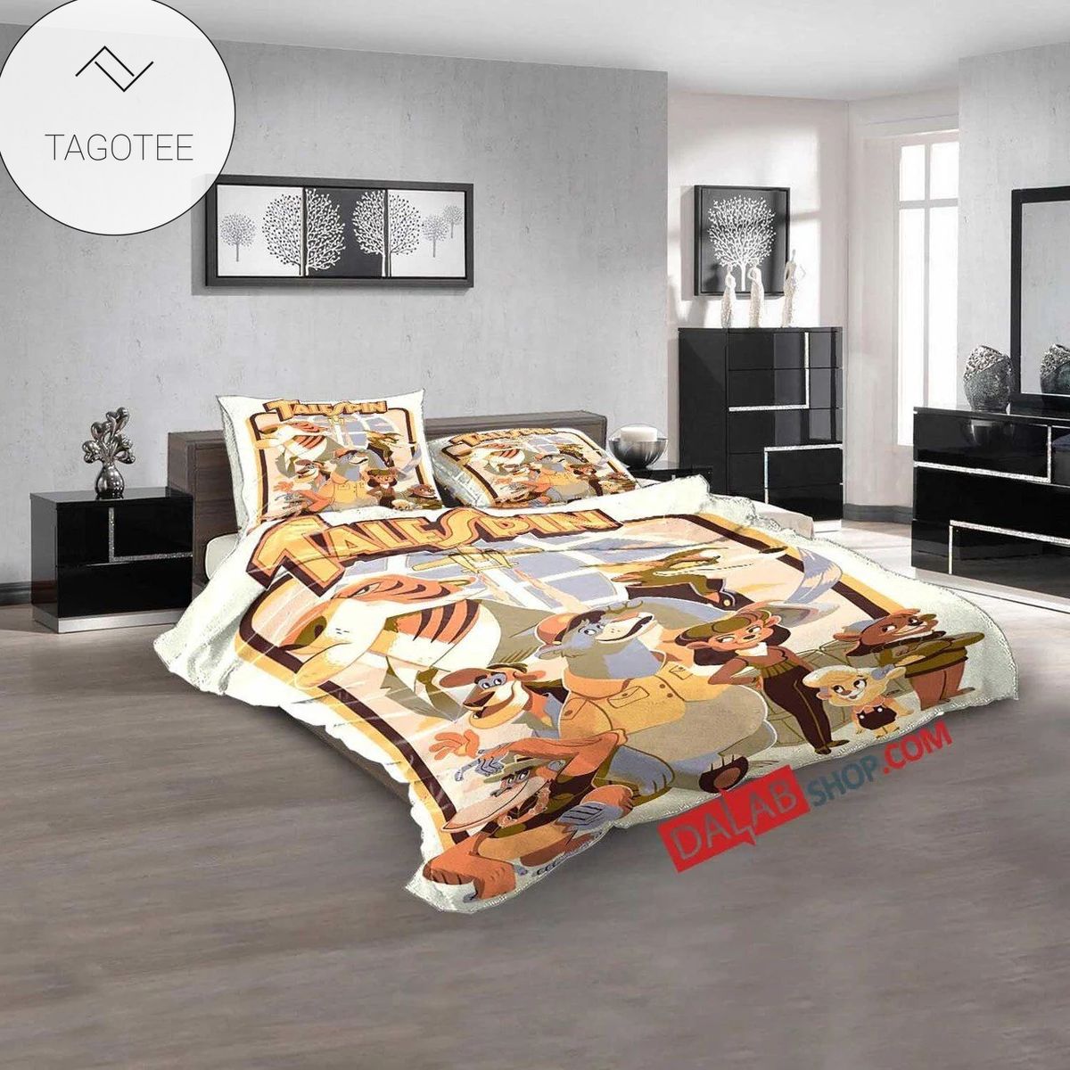 Cartoon Movies Talespin 3D Duvet Cover Bedding Sets- Cartoon Movies Talespin 3D Duvet Cover Bedding Sets-