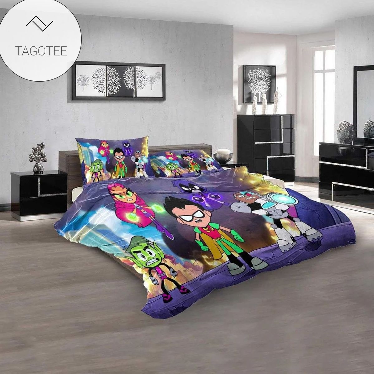 Cartoon Movies Teen Titans Go! N 3D Bedding Sets (Duvet Cover & Pillow Cases) Cartoon Movies Teen Titans Go! N 3D Bedding Sets (Duvet Cover & Pillow Cases)