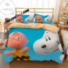 Cartoon Movies The Charlie Brown And Snoopy Bedding Set (Duvet Cover & Pillow Cases)