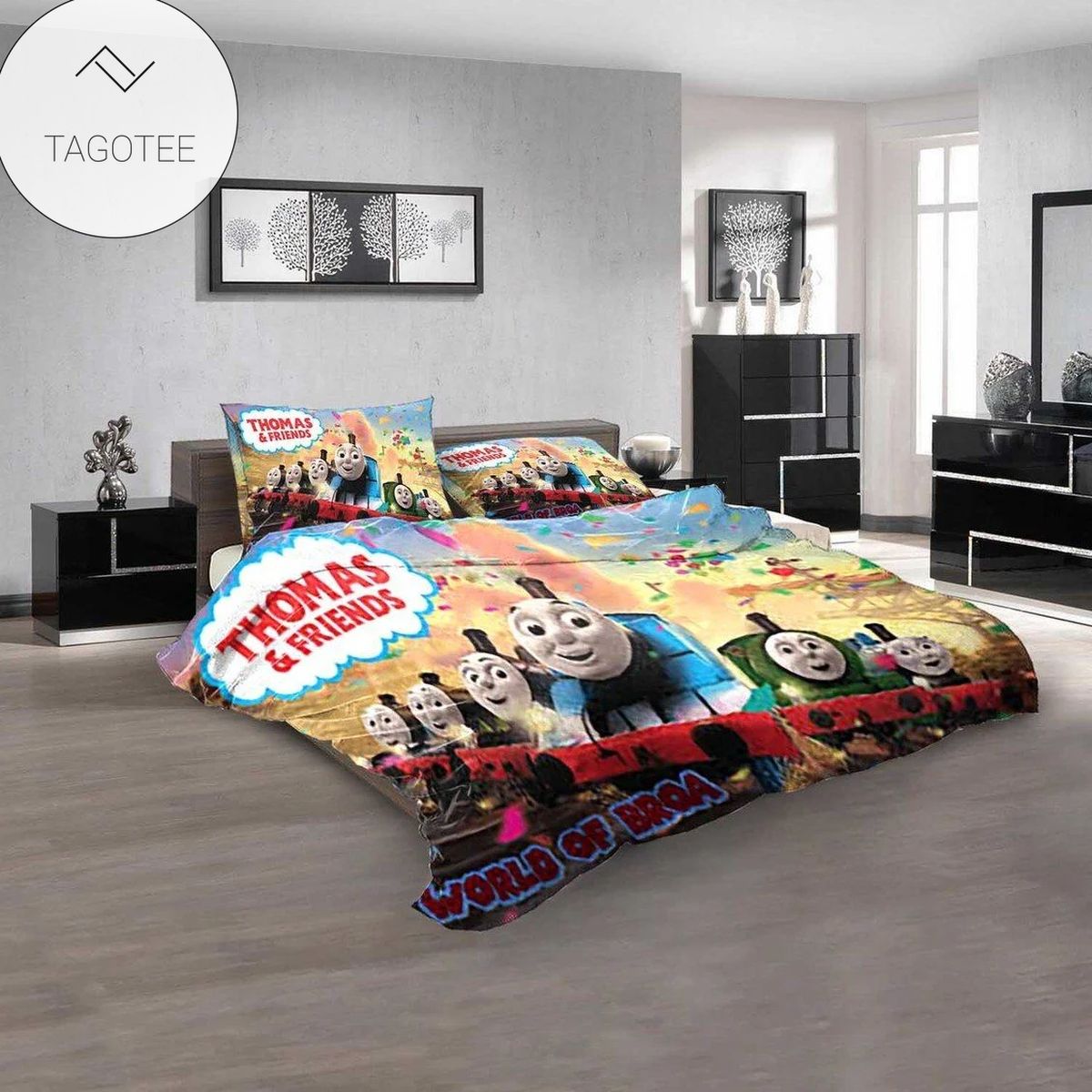 Cartoon Movies Thomas & Friends N 3D Duvet Cover Bedding Sets Cartoon Movies Thomas & Friends N 3D Duvet Cover Bedding Sets