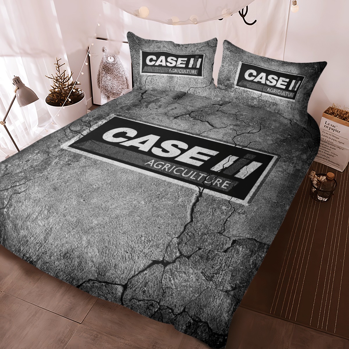 Case Ih Cracked Art Bedding Set Case Ih Cracked Art Bedding Set