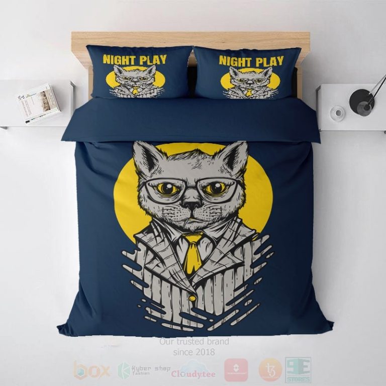 Cat-Boss-Night-Play-Premium-Brushed-Bedding-Set-1
