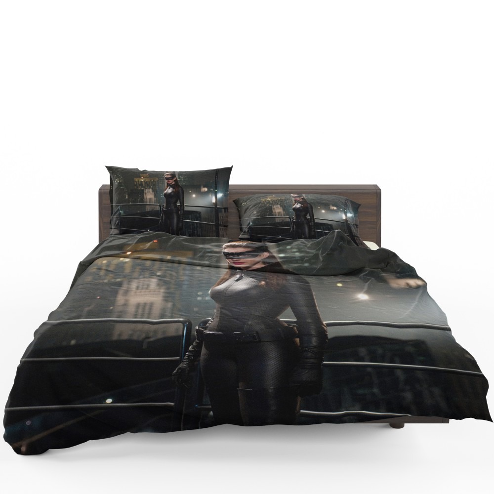 Catwoman in The Dark Knight Rises Movie Bedding Set Catwoman in The Dark Knight Rises Movie Bedding Set