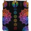 Chakra Duver Duvet Cover and Pillowcase Set Bedding Set