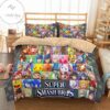 Characters Of Super Smash Bros Ultimate Duvet Cover Bedding Set