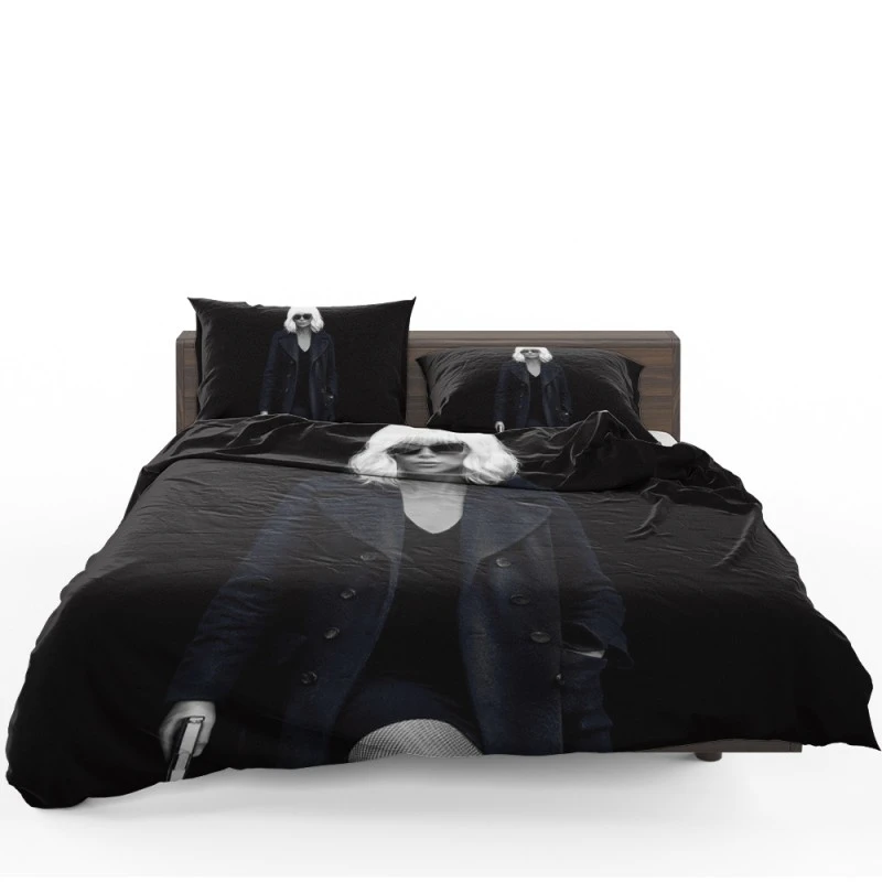 Charlize Theron in Atomic Blonde Movie Bedding Set Charlize Theron in Atomic Blonde Movie Bedding Set