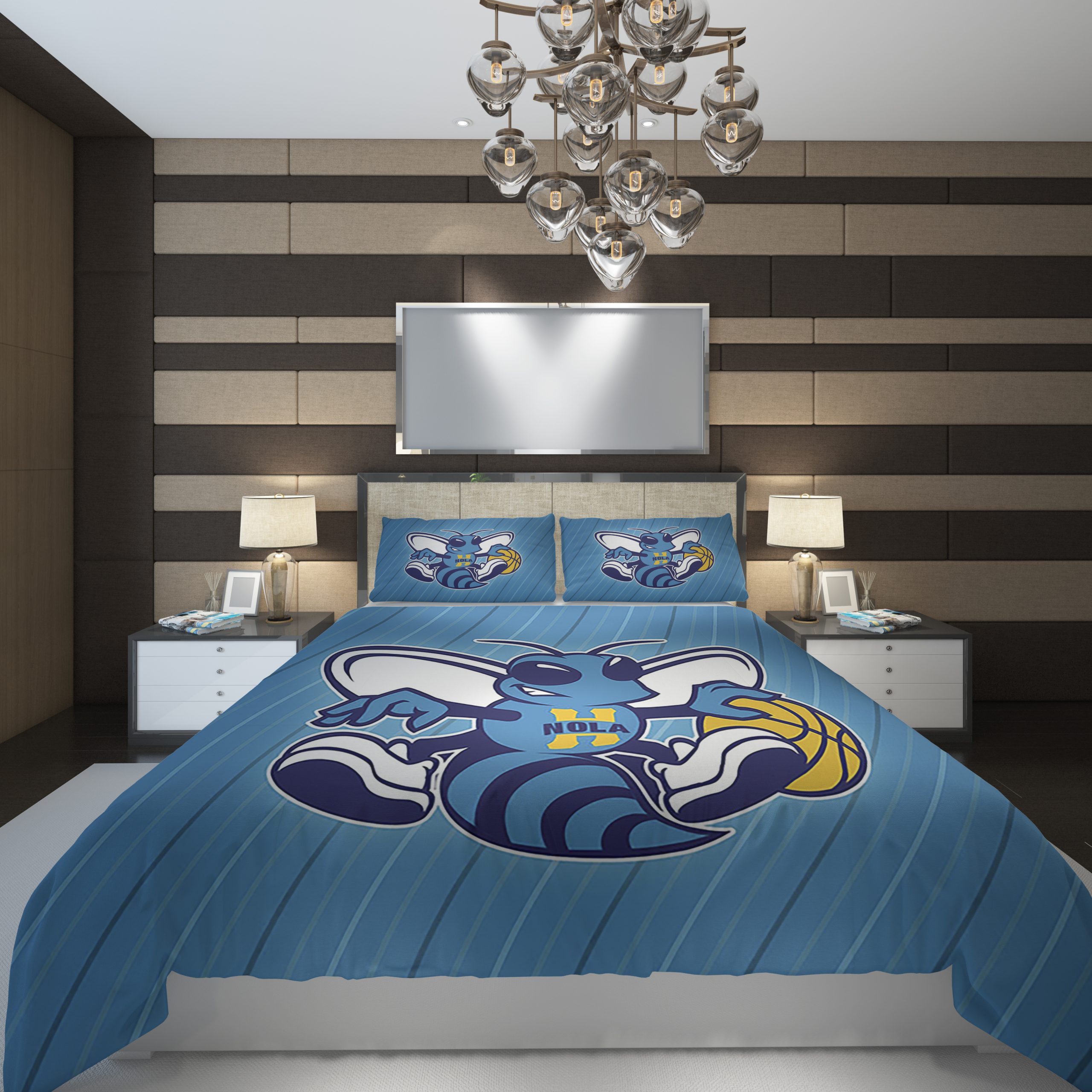 Charlotte Hornets 6 NBA Basketball ize Duvet Cover and Pillowcase Set Bedding Set Charlotte Hornets 6 NBA Basketball ize Duvet Cover and Pillowcase Set Bedding Set