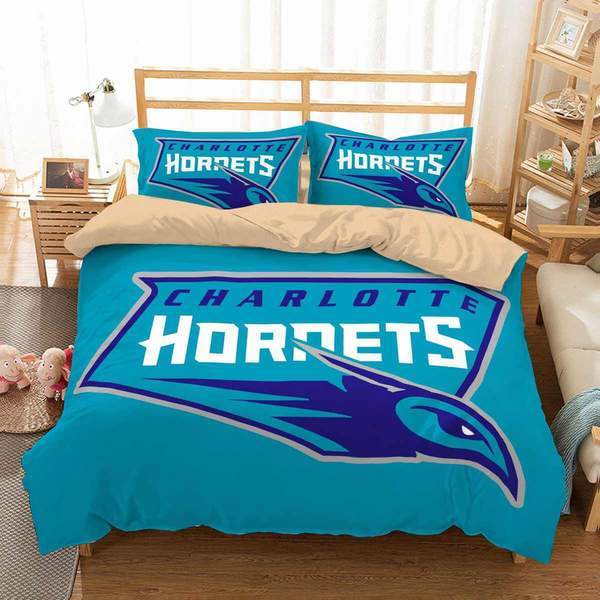 Charolette Hornets Duvet Cover and Pillowcase Set Bedding Set Charolette Hornets Duvet Cover and Pillowcase Set Bedding Set