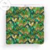 Cheetah Jade Jungle Pattern Duvet Cover Bedding Set